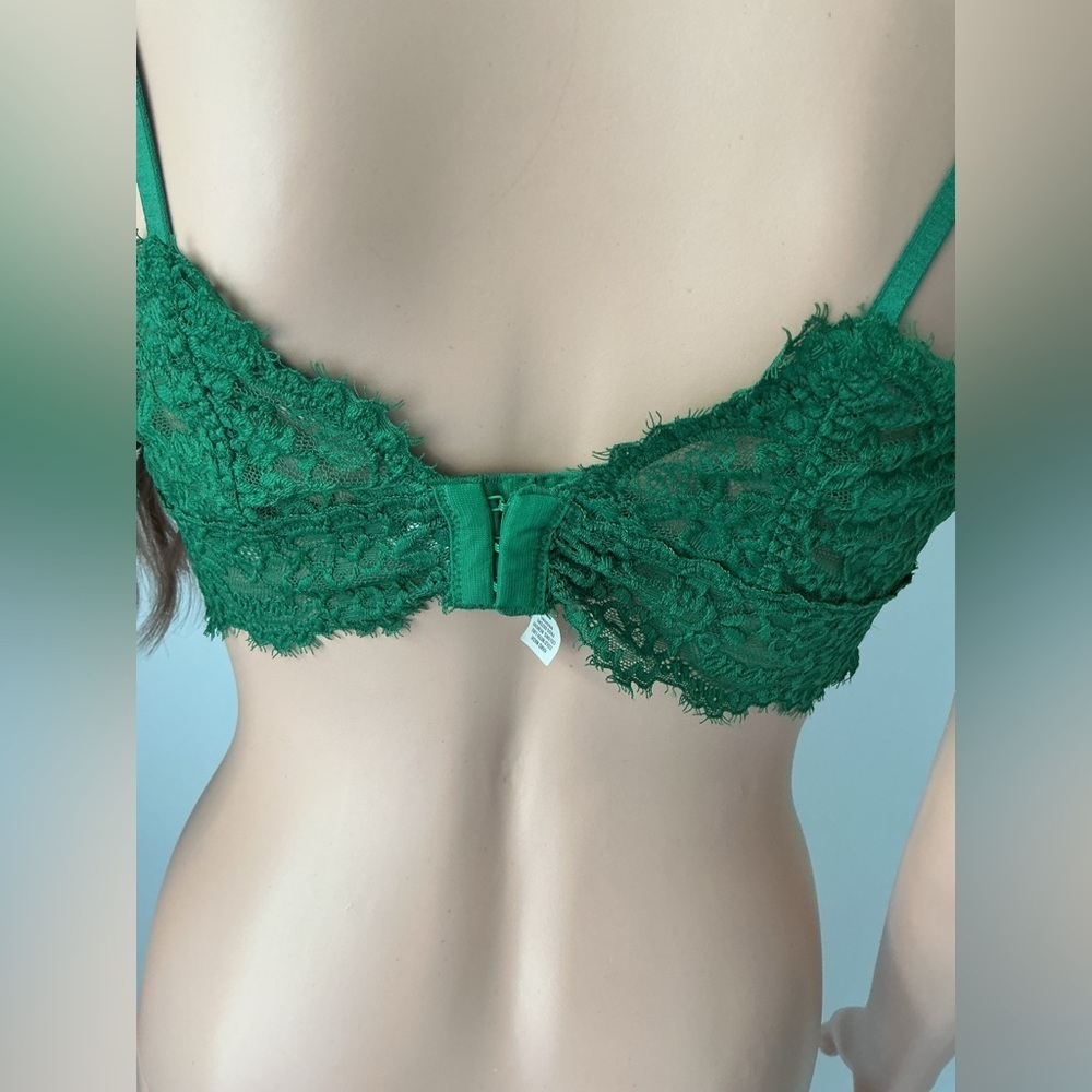Aerie Lace Bralette Duo - Green and Red - Picture 9 of 16